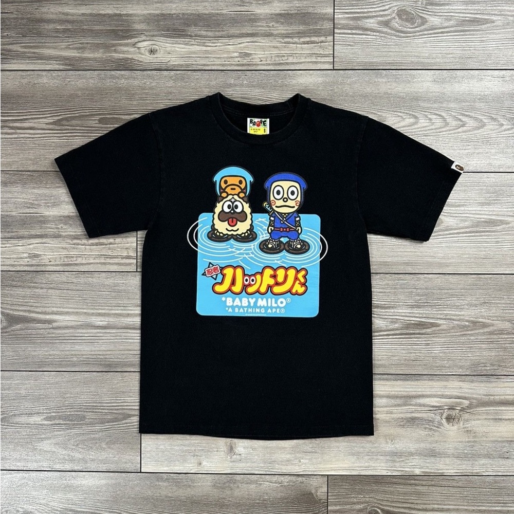 A Bathing Ape Baby Milo x Hattori T Shirt